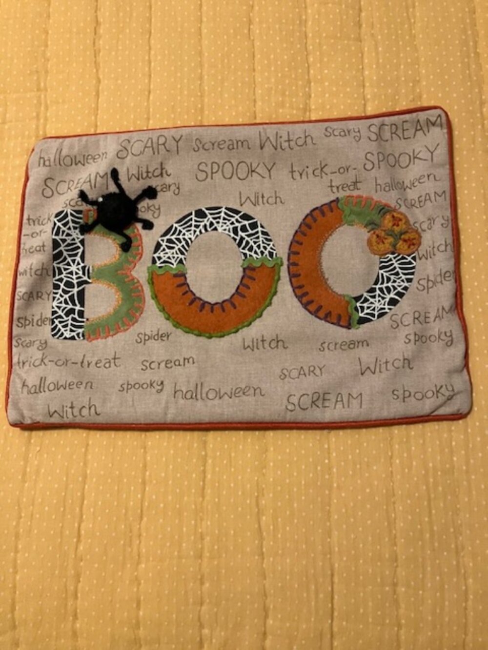 Halloween pillow cover